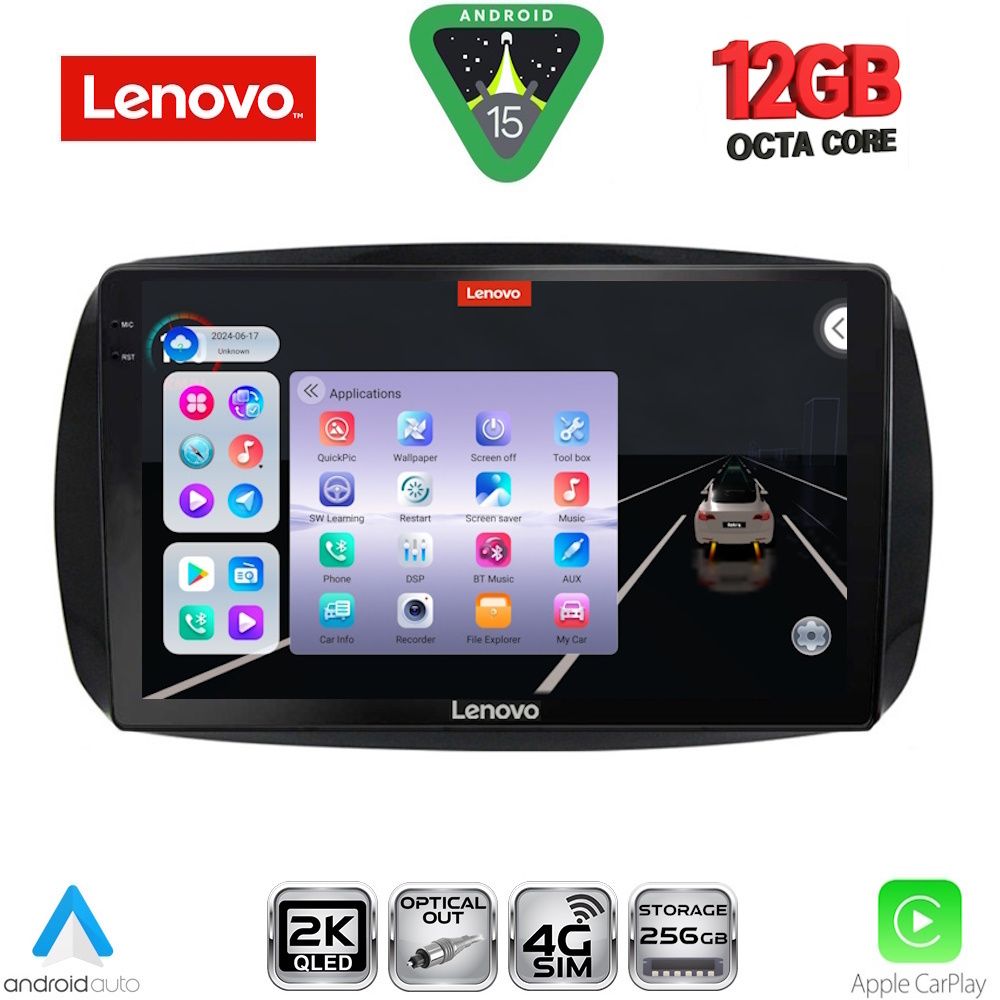 Βλησαρούλης Car Center - LENOVO SSZ 12623_CPA (9inc) MULTIMEDIA TABLET for SMART mod. 2016>