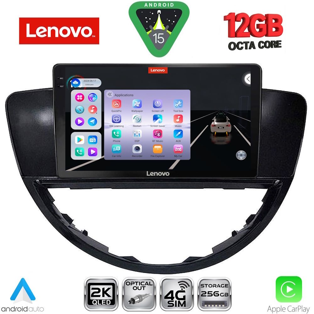 Βλησαρούλης Car Center - LENOVO SSZ 12660_CPA (9inc) MULTIMEDIA TABLET for SUBARU TRIBECA mod. 2007-2014