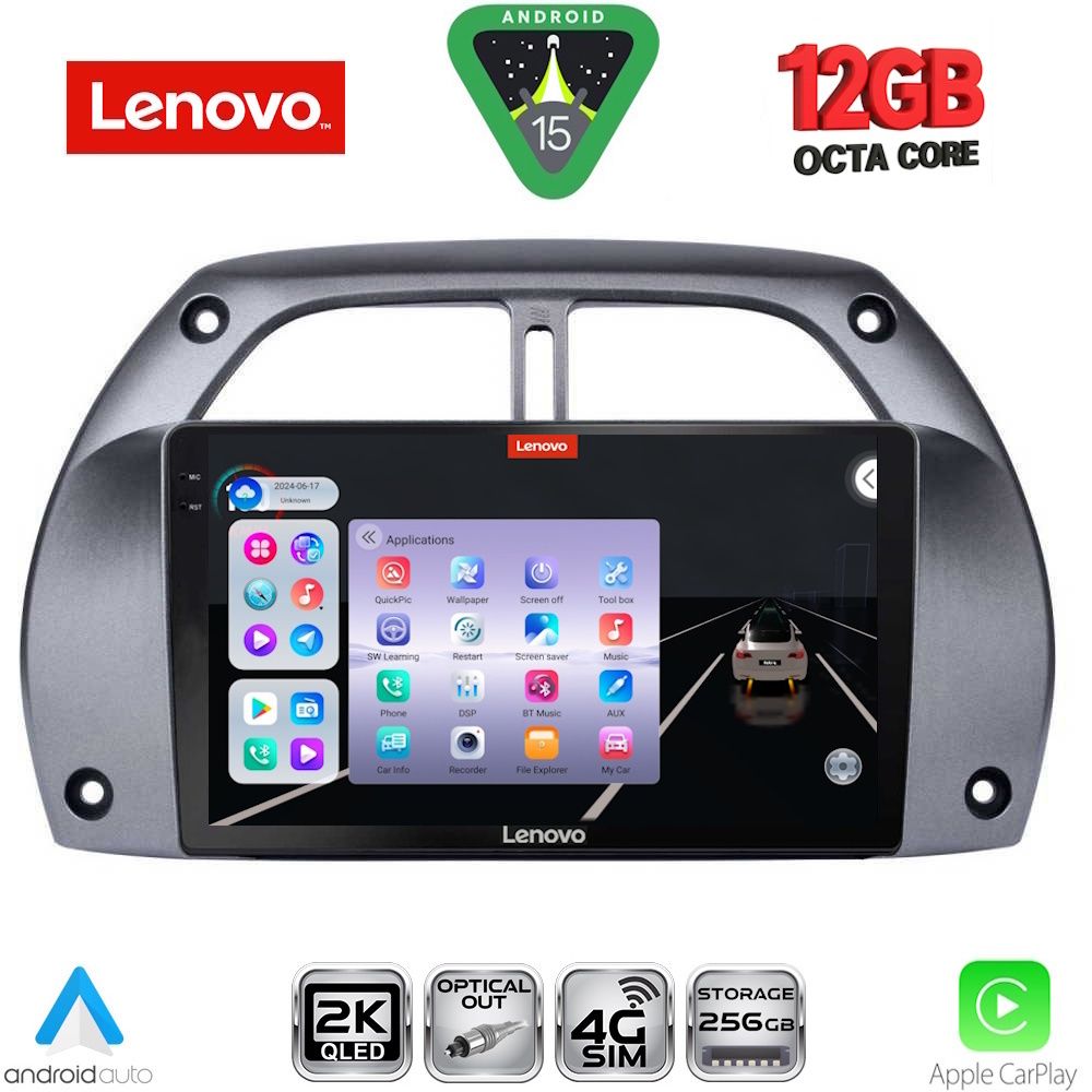 Βλησαρούλης Car Center - LENOVO SSZ 12730_CPA A/C (9inc) MULTIMEDIA TABLET for TOYOTA RAV 4 mod. 2000-2006