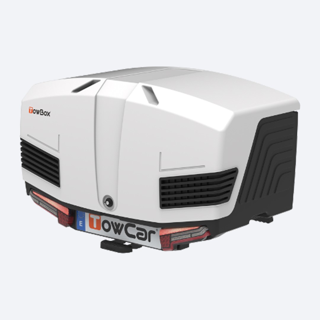 Βλησαρούλης Car Center - ΜΠΑΓΚΑΖΙΕΡΑ ΚΟΤΣΑΔΟΡΟΥ 400 LT TOWBOX V3 ARCTIC WHITE (ΛΕΥΚΟ) ΜΕ LED ΦΑΝΑΡΙΑ