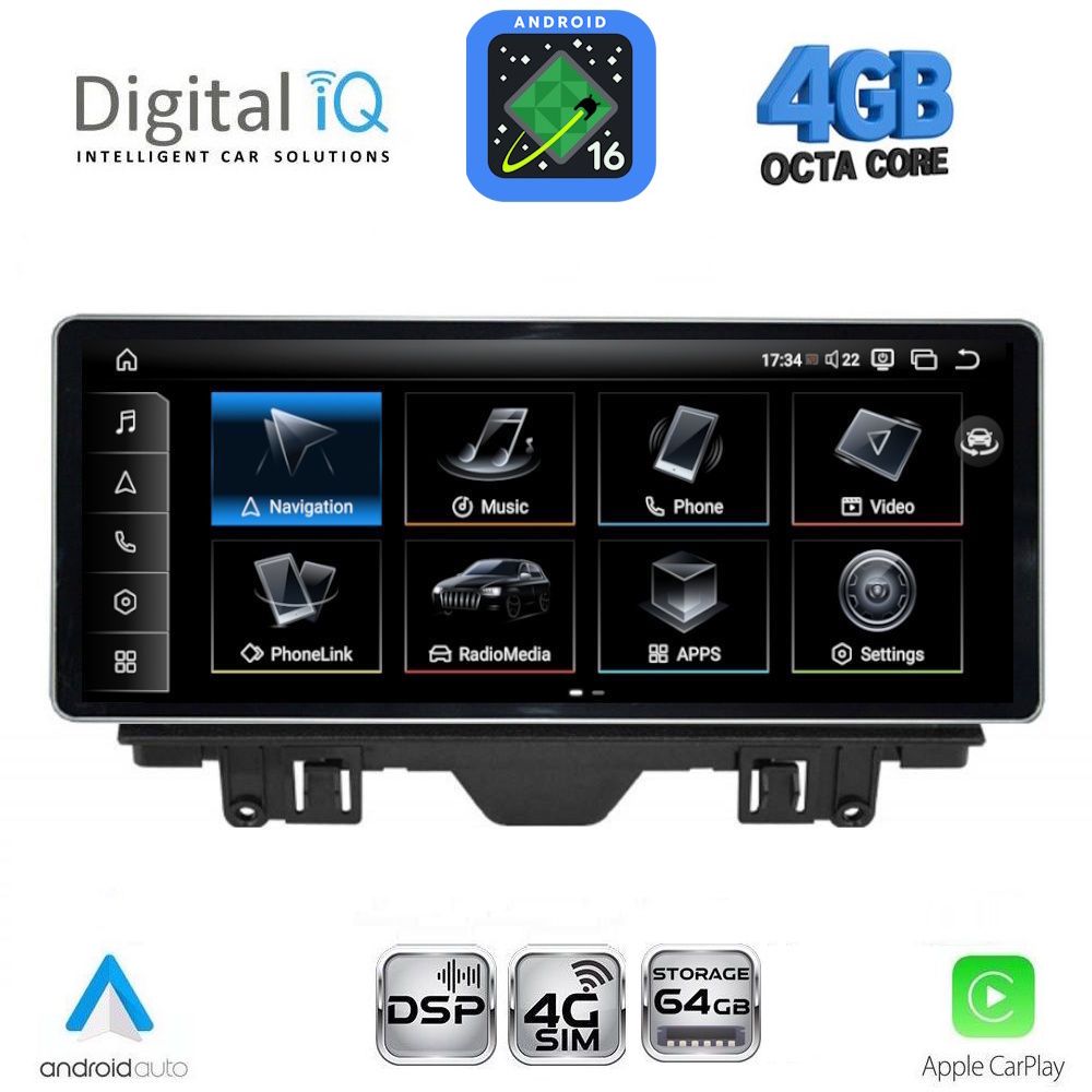 Βλησαρούλης Car Center - DIGITAL IQ TPG 15915_CPA (10.25inc) MULTIMEDIA SYSTEM for AUDI A3 mod. 2013-2021
