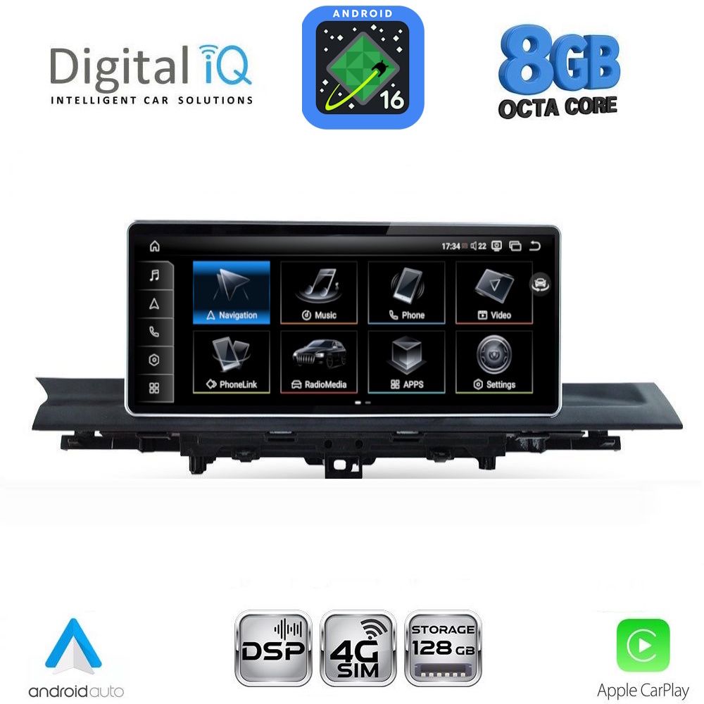 Βλησαρούλης Car Center - DIGITAL IQ TPG 15921_CPA (10.25inc) MULTIMEDIA SYSTEM for AUDI A4-A5 mod. 2016-2024