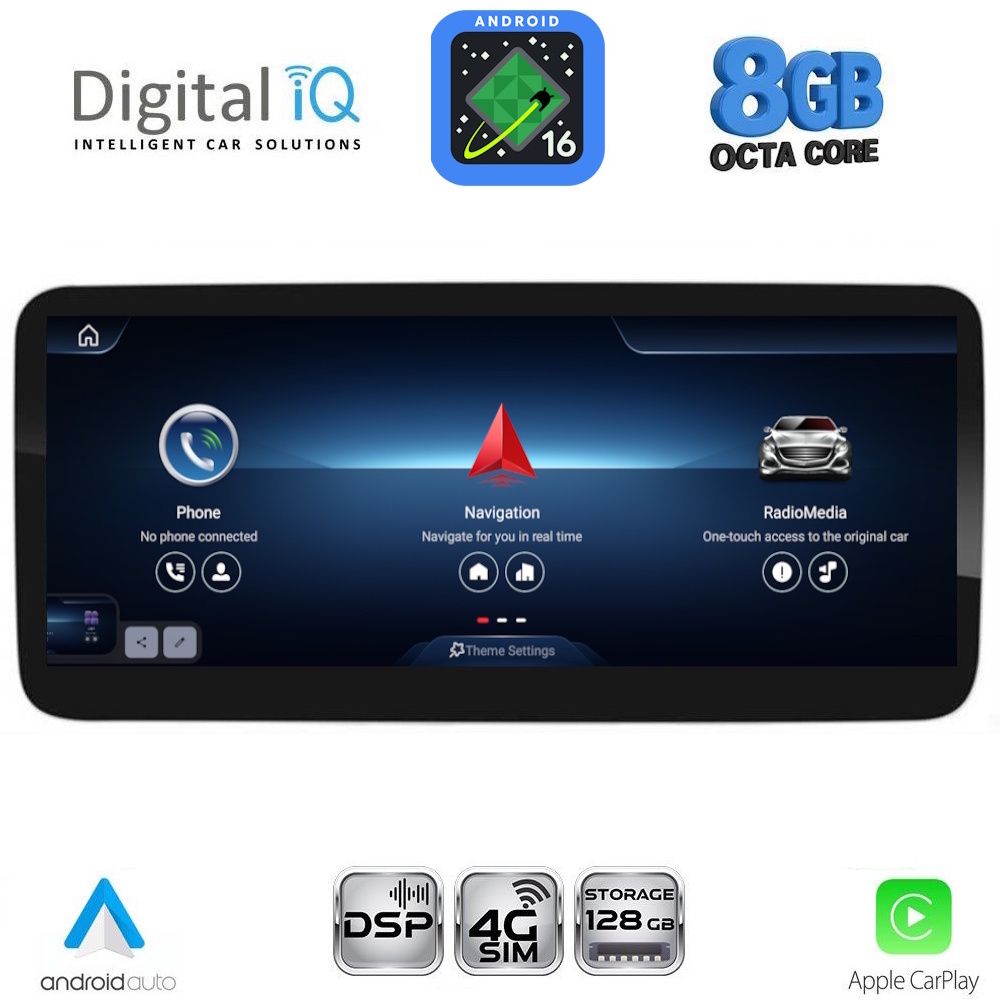 Βλησαρούλης Car Center - DIGITAL IQ TPG 15980_CPA (10.25") MULTIMEDIA SYSTEM for MERCEDES A – CLA – GLA mod. 2012-2015 (NTG 4.5)