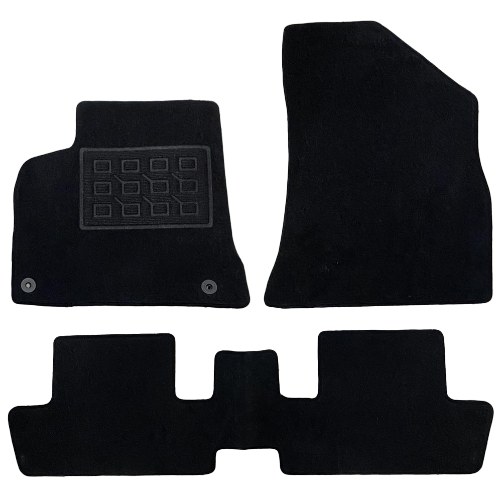 Βλησαρούλης Car Center - Cik -  ΠΑΤΑΚΙΑ ΜΟΚΕΤΑ ΓΙΑ PEUGEOT 3008 I 05/2009-2017 ΣΕ ΜΑΥΡΟ ΧΡΩΜΑ ΜΕ ΚΟΥΜΠΩΜΑΤΑ - 3 ΤΕΜ. (VM.PE.840049/CK)