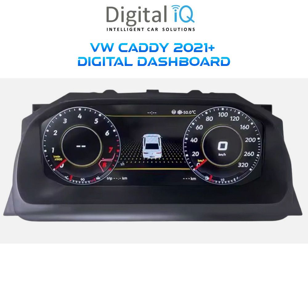 Βλησαρούλης Car Center - DIGITAL IQ DYL 735_DC (12.3") DIGITAL INSTRUMENT CLUSTER for VW CADDY mod. 2021+ with HDMI input