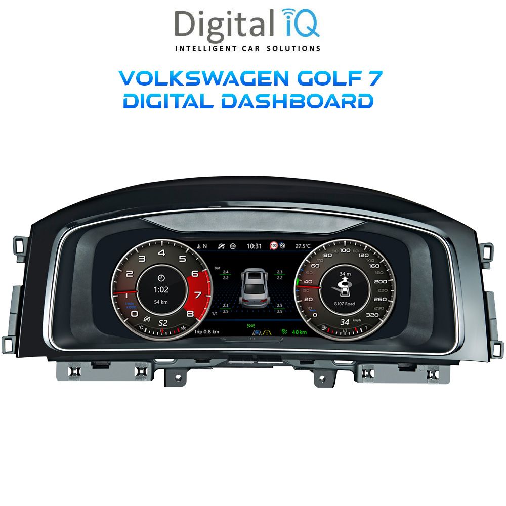 Βλησαρούλης Car Center - DIGITAL IQ ASC 747_DC (12.5") DIGITAL INSTRUMENT CLUSTER for VW GOLF 7 mod. 2013-2020