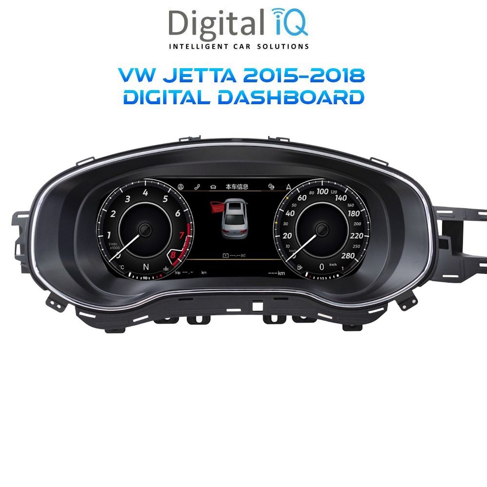 Βλησαρούλης Car Center - DIGITAL IQ DYL 739_DC (10.25") DIGITAL INSTRUMENT CLUSTER for VW JETTA mod. 2015-2018 with HDMI input