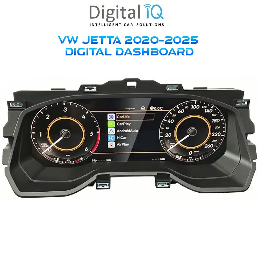 Βλησαρούλης Car Center - DIGITAL IQ DYL 740_DC (12.3") DIGITAL INSTRUMENT CLUSTER for VW JETTA mod. 2018-2025 with HDMI input