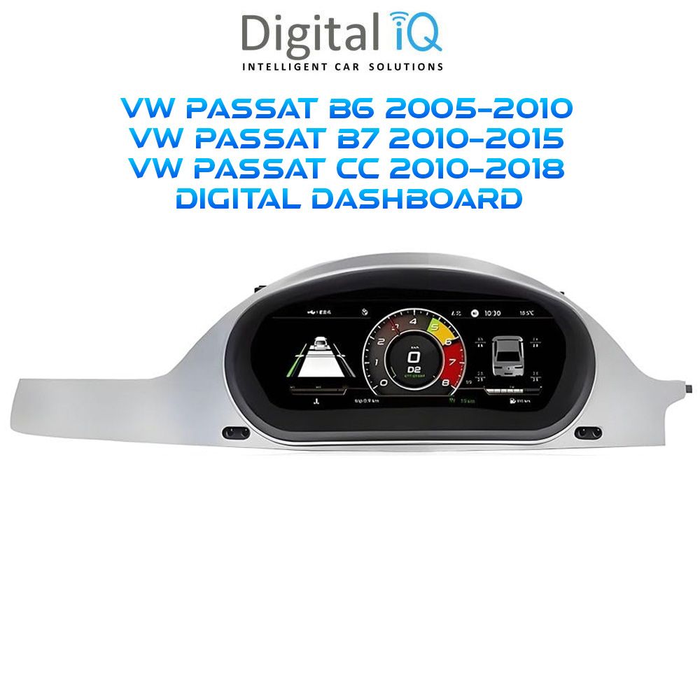 Βλησαρούλης Car Center - DIGITAL IQ DYL 763_DC (12.3") DIGITAL INSTRUMENT CLUSTER for VW PASSAT mod. 2006-2010 with HDMI input