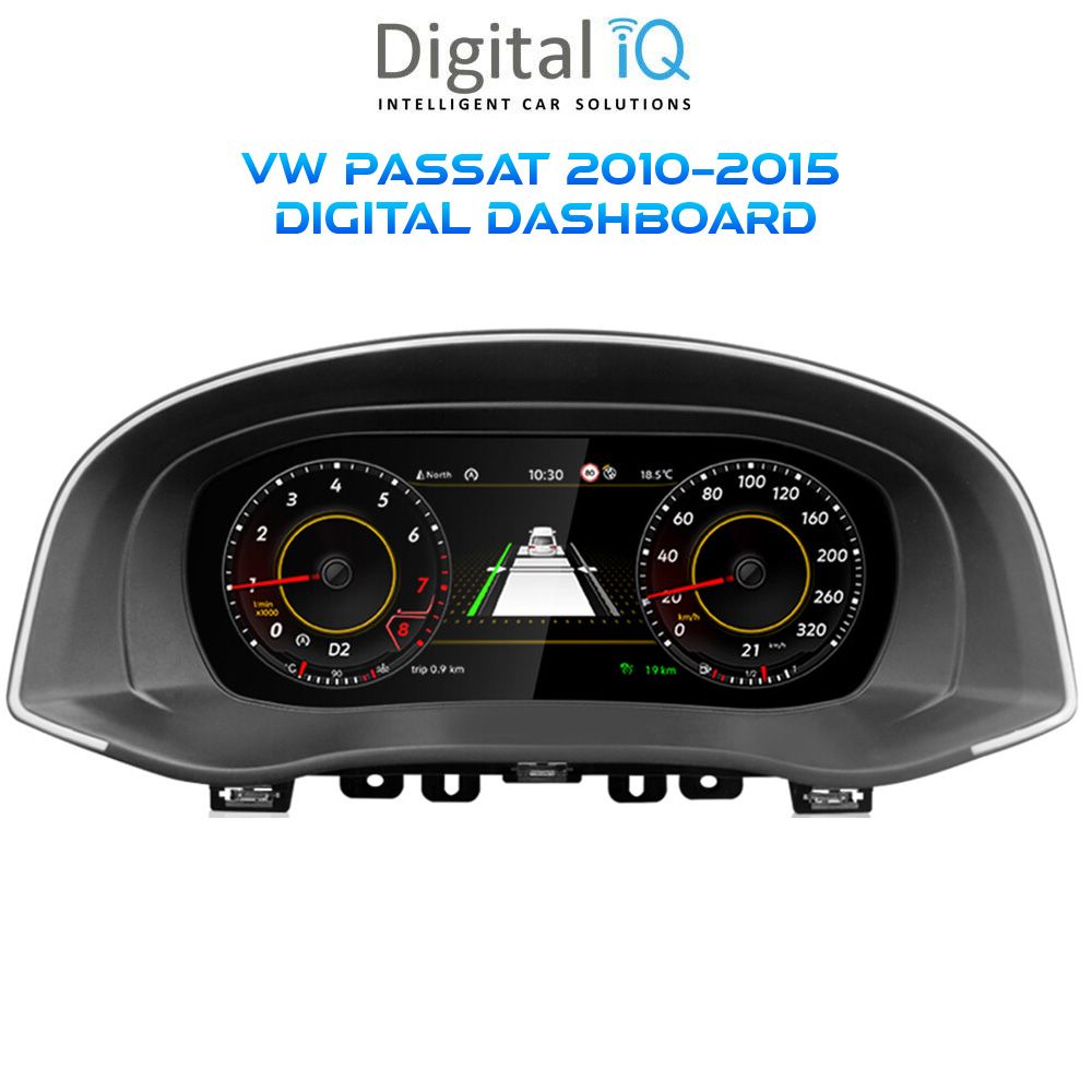 Βλησαρούλης Car Center - DIGITAL IQ DYL 765_DC (10.25") DIGITAL INSTRUMENT CLUSTER for VW PASSAT mod. 2010-2015 with HDMI input