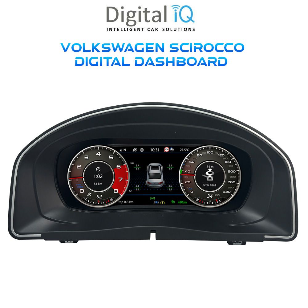 Βλησαρούλης Car Center - DIGITAL IQ ASC 736_DC (10.3") DIGITAL INSTRUMENT CLUSTER for VW SCIROCCO mod. 2009-2016