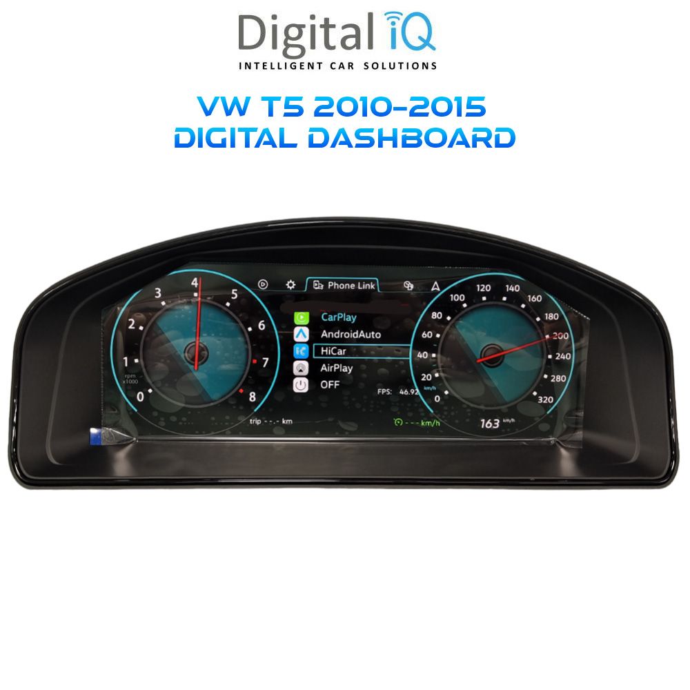 Βλησαρούλης Car Center - DIGITAL IQ DYL 741_DC (12.3") DIGITAL INSTRUMENT CLUSTER for VW T5 mod. 2005-2015 with HDMI input