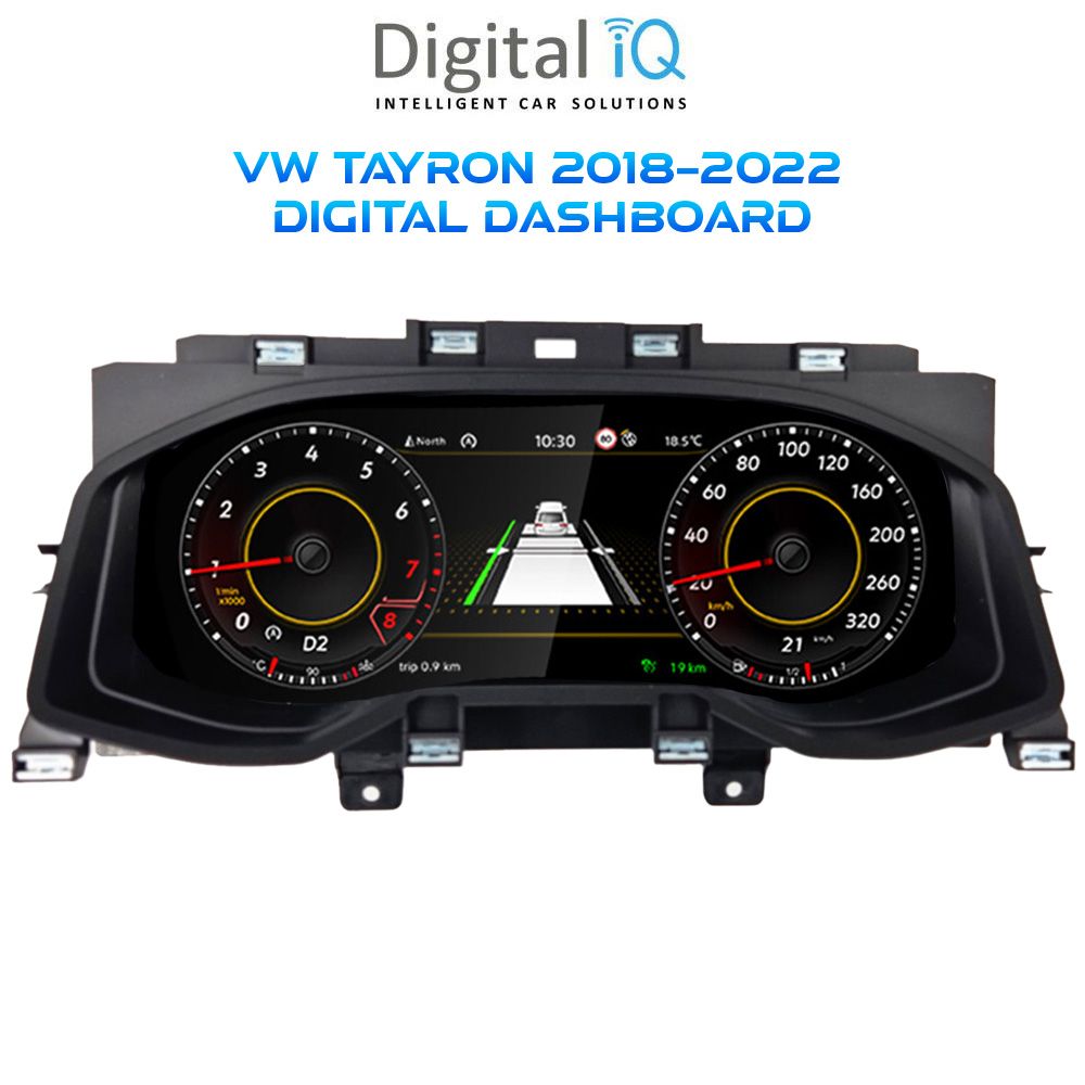Βλησαρούλης Car Center - DIGITAL IQ DYL 756_DC (12.3") DIGITAL INSTRUMENT CLUSTER for VW TAYRON mod. 2018-2022 with HDMI input
