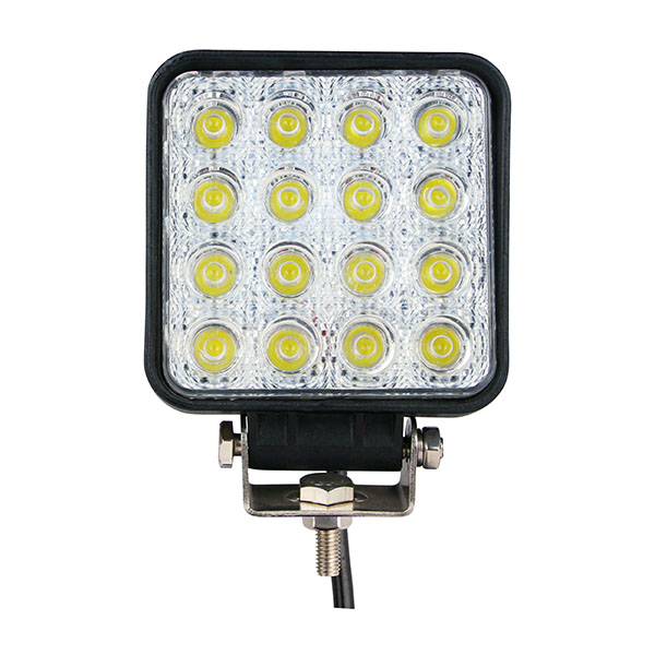 Βλησαρούλης Car Center - ΠΡΟΒΟΛΕΑΣ ΕΡΓΑΣΙΑΣ WORKING LAMPS FLOOD BEAM OSRAM LED 10-30V 48W 3600lm ΤΕΤΡΑΓΩΝΟΣ (110 x 110 x 72 mm) M-TECH -1 TEM