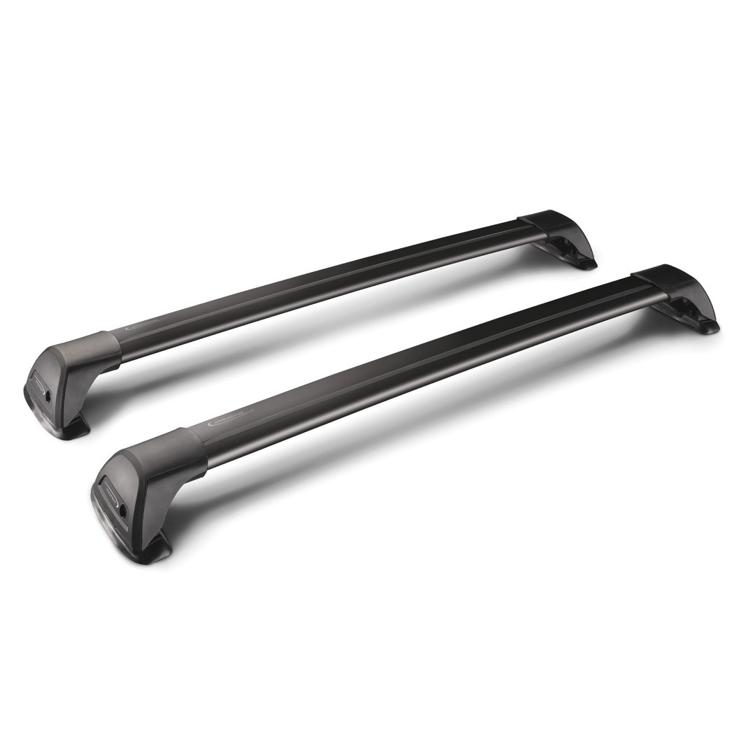 Βλησαρούλης Car Center - ΜΠΑΡΕΣ ΟΡΟΦΗΣ ΑΛΟΥΜΙΝΙΟΥ FLUSH BAR STANDARD YAKIMA 95 cm (ΜΑΥΡΟ ΧΡΩΜΑ/ΜΕ ΚΛΕΙΔΑΡΙΕΣ) ΓΙΑ ΟΛΕΣ ΤΙΣ ΟΡΟΦΕΣ - 2 ΤΕΜ.