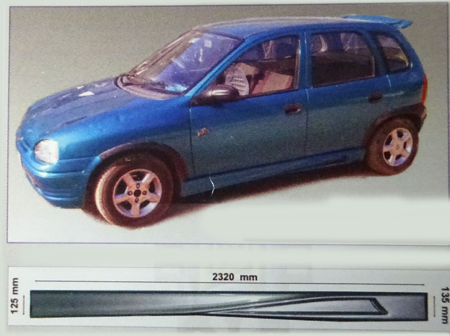 Βλησαρούλης Car Center - ΔΙΕΘΝΗ ΜAΣΠΙΕ FOCUS C ΠΛAΣΤΙΚΟ MOTORDROME