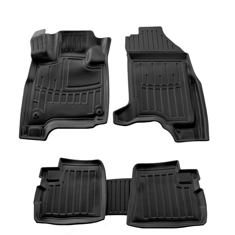 Βλησαρούλης Car Center - Race Axion - Πατάκια Για Citroen C-Zero 2009-2014 / Mitsubishi i-MiEV 2009-2021 / Peugeot iOn 2009-2014 5πορτο Λάστιχο Σκαφάκια Προστατευτικά Με Κουμπώματα Για Επιβατικά Αυτοκίνητα - 5 τεμ. (5013155/ST)