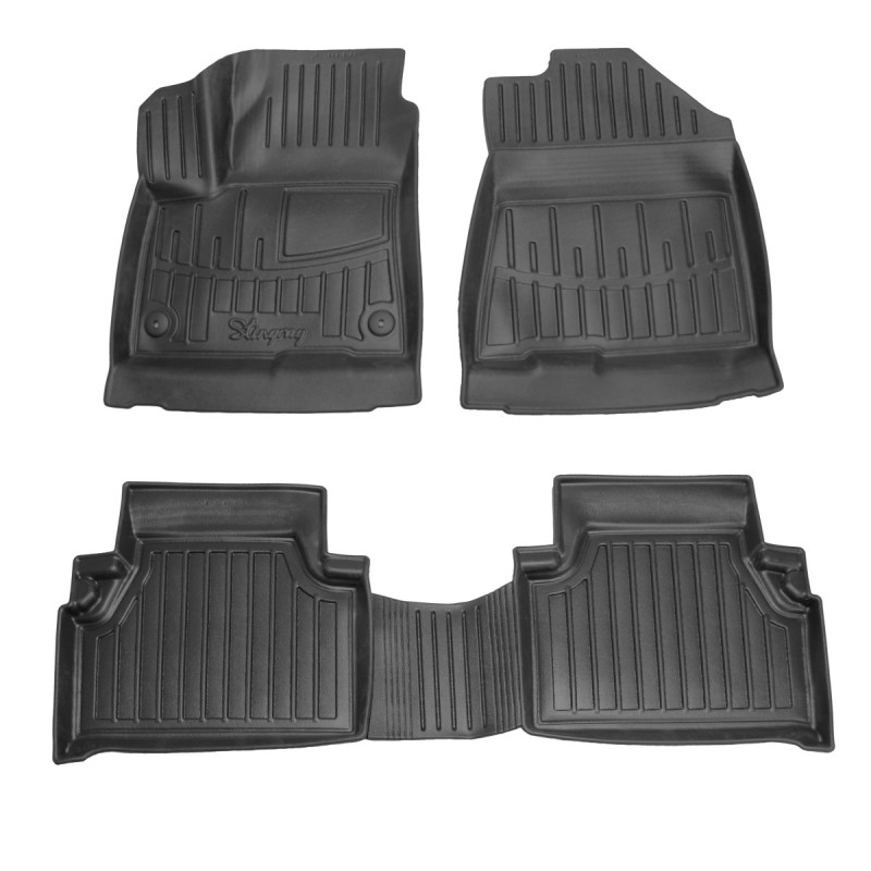 Βλησαρούλης Car Center - Race Axion - Πατάκια Για Kia Soul EV (SK3) 2019> 5πορτο Λάστιχο Σκαφάκια Προστατευτικά Με Κουμπώματα Για Επιβατικά Αυτοκίνητα - 4 τεμ. (5010164/ST)