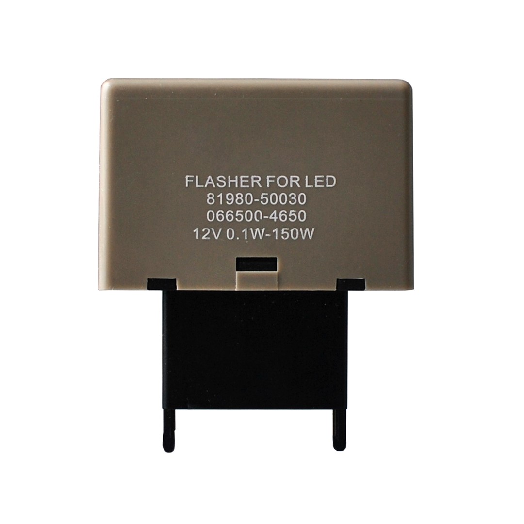 Βλησαρούλης Car Center - LED FLASHER (ΦΛΑΣΙΕΡΑ) 8 ΕΠΑΦΩΝ (L+-) 40x30x27mm  M-TECH-  1ΤΕΜ.