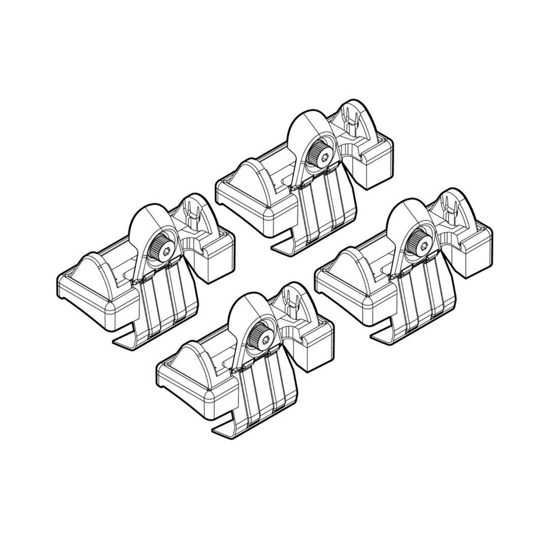 Βλησαρούλης Car Center - ΑΚΡΑ ΓΙΑ ΜΠΑΡΕΣ NORDRIVE ΓΙΑ SKODA OCTAVIA 5 09/04+ KIT