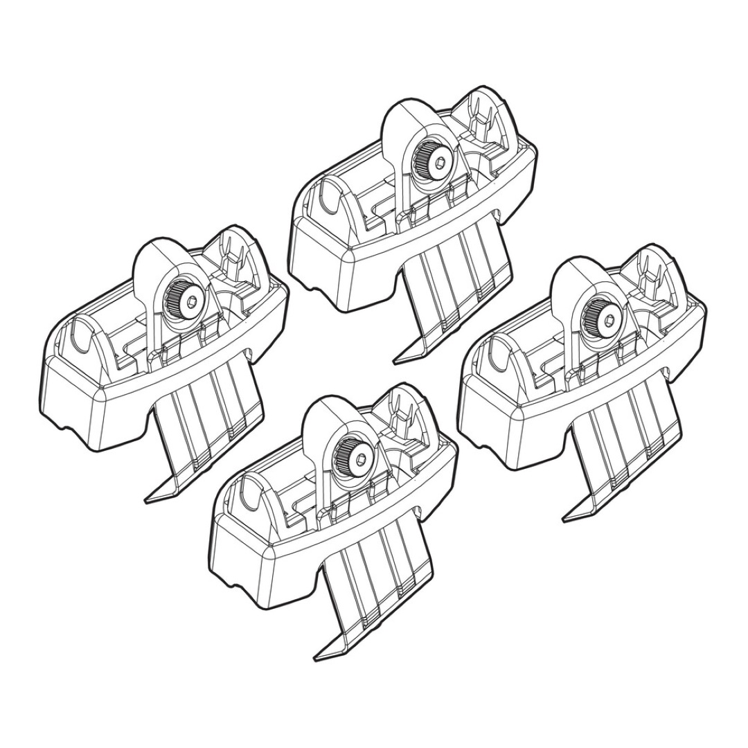 Βλησαρούλης Car Center - ΑΚΡΑ ΓΙΑ ΜΠΑΡΕΣ NORDRIVE ΓΙΑ SKODA RAPID SPACEBACK 11/13+ KIT