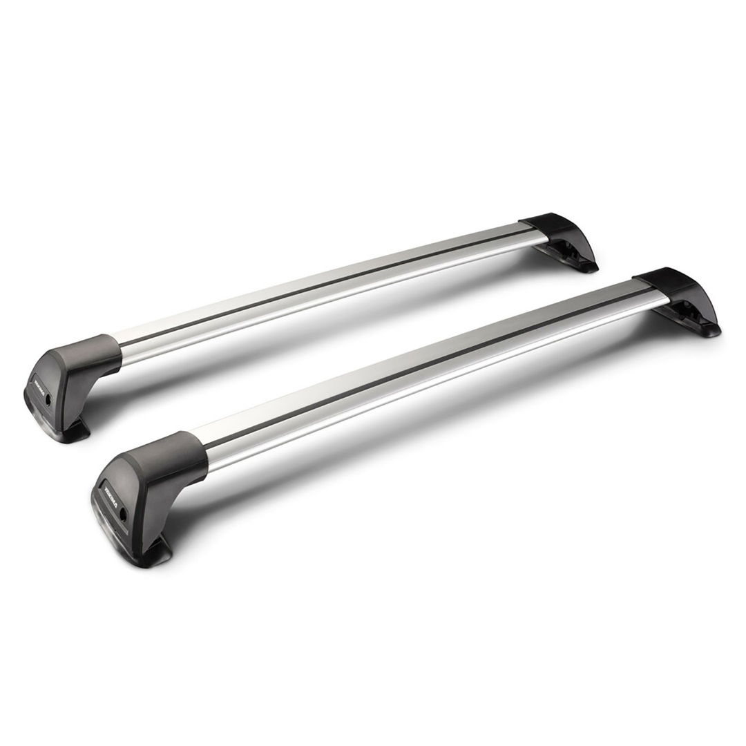 Βλησαρούλης Car Center - ΜΠΑΡΕΣ ΟΡΟΦΗΣ ΑΛΟΥΜΙΝΙΟΥ YAKIMA FLUSH BAR STANDARD 125cm ΜΕ ΚΛΕΙΔΙ - 2 TEM.