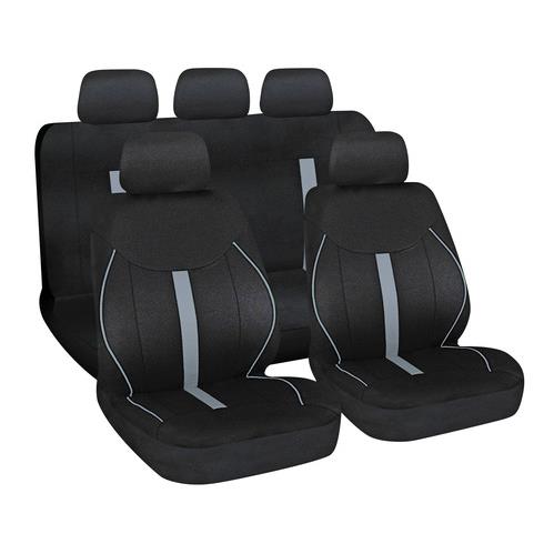 Βλησαρούλης Car Center - ΚΑΛΥΜΜΑΤΑ ΚΑΘΙΣΜΑΤΩΝ SPEED FASHION-TREND SERIES ΣΕΤ ΜΑΥΡΟ/ΓΚΡΙ