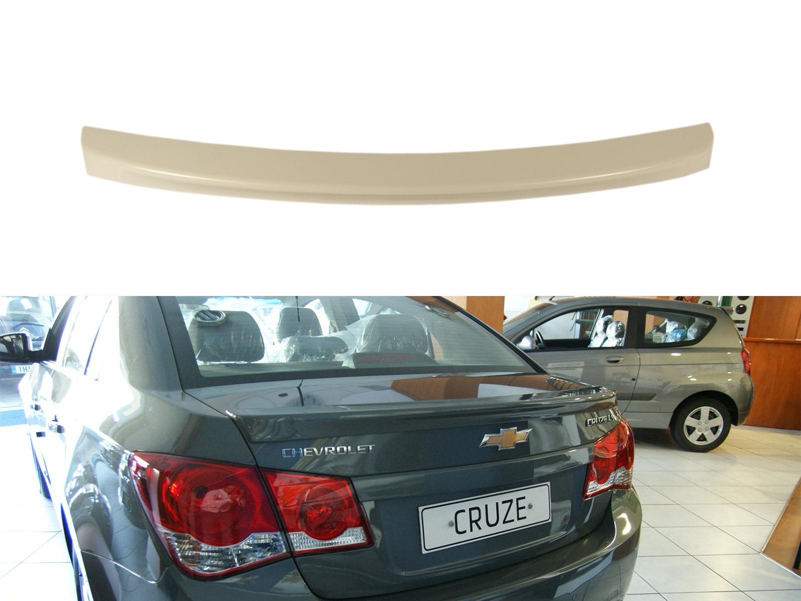 Βλησαρούλης Car Center - Motordrome - Αεροτομή Επικαθήμενη για Chevrolet Cruze J300 Sedan (2008-2016) - 1 Τεμ.  (A-357)