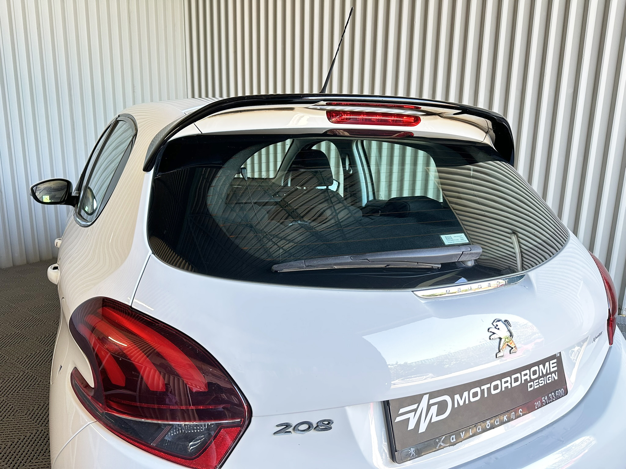 Βλησαρούλης Car Center - Motordrome - Αεροτομή Οροφής για Peugeot 208 Mk1 (2012-2019) - 1 Τεμ.  (A-397)