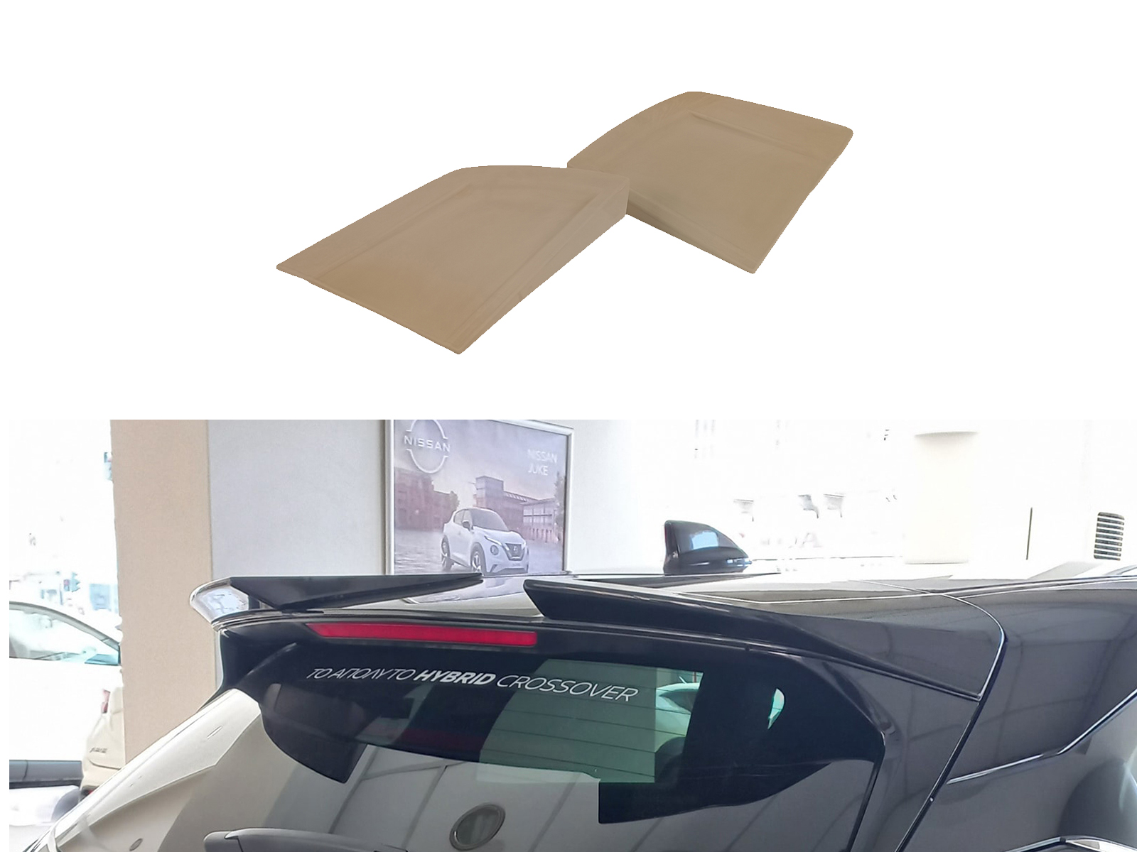 Βλησαρούλης Car Center - Motordrome - Αεροτομή Οροφής για Nissan Qashqai J12 (2021-) - 1 Τεμ.  (A-471)