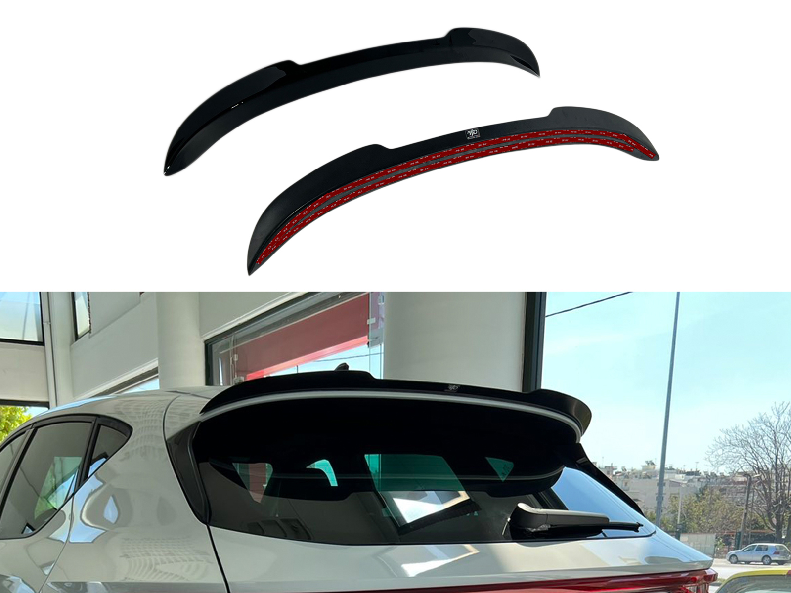 Βλησαρούλης Car Center - Motordrome - Επιπρόσθετη Αεροτομή για Seat Leon FR MK4 / Cupra Leon Mk1 Hatchback (2020-) - 1 Τεμ.  (A-475)