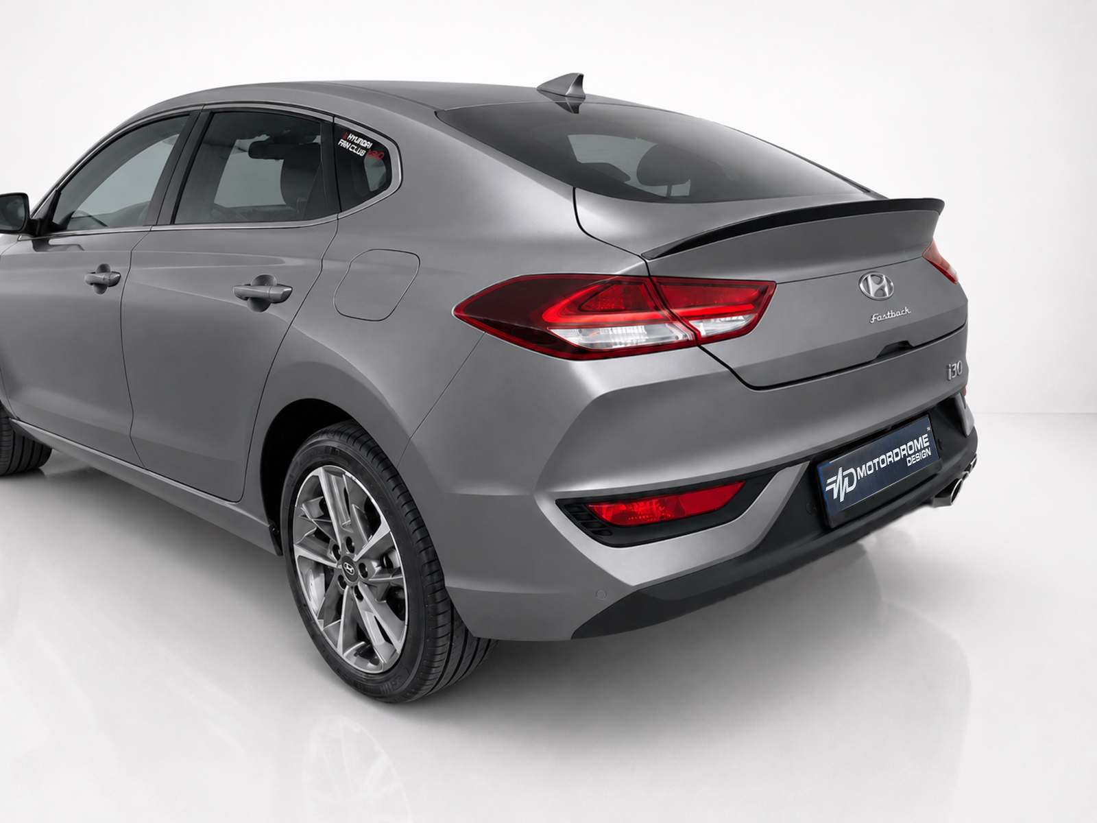 Βλησαρούλης Car Center - Motordrome - Αεροτομή Επικαθήμενη για Hyundai i30 Mk3 Fastback (2016-) - 1 Τεμ.  (A-478)