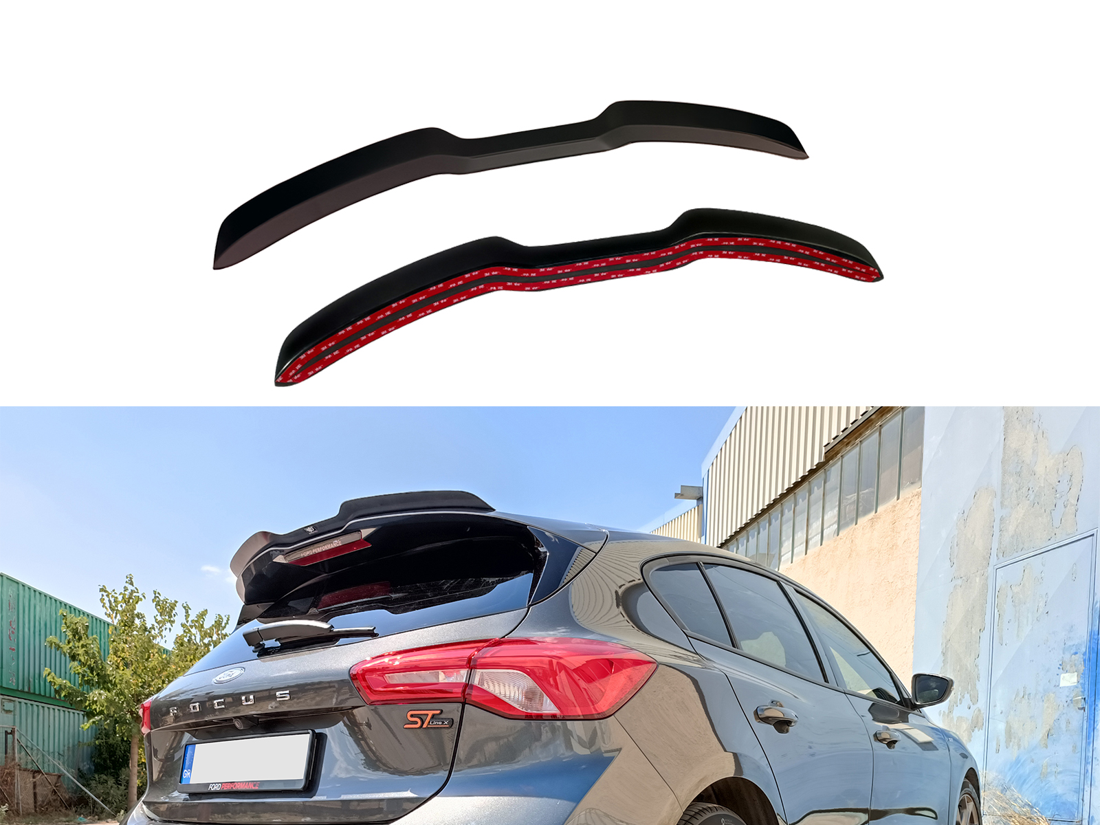 Βλησαρούλης Car Center - Motordrome - Επιπρόσθετη Αεροτομή για Ford Focus Mk4 ST-Line (2018-) - 1 Τεμ.  (A-479)
