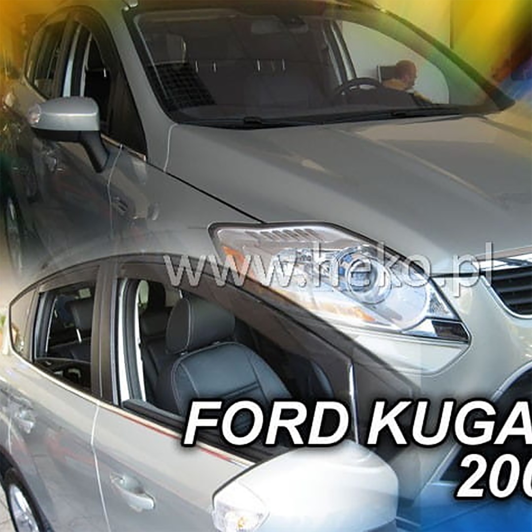 Βλησαρούλης Car Center - ΑΝΕΜΟΘΡΑΥΣΤΕΣ ΓΙΑ FORD KUGA 5D 2008-2013 ΖΕΥΓΑΡΙ ΑΠΟ ΕΥΚΑΜΠΤΟ ΦΙΜΕ ΠΛΑΣΤΙΚΟ HEKO - 2 ΤΕΜ.