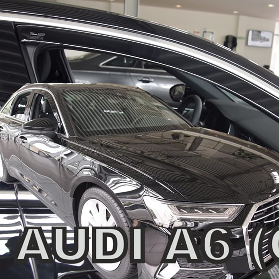 Βλησαρούλης Car Center - ΑΝΕΜΟΘΡΑΥΣΤΕΣ ΓΙΑ AUDI A6 C8 4D / AUDI A6 C8 5D AVANT 2018-2021 ΖΕΥΓΑΡΙ ΑΠΟ ΕΥΚΑΜΠΤΟ ΦΙΜΕ ΠΛΑΣΤΙΚΟ HEKO - 2 ΤΕΜ.