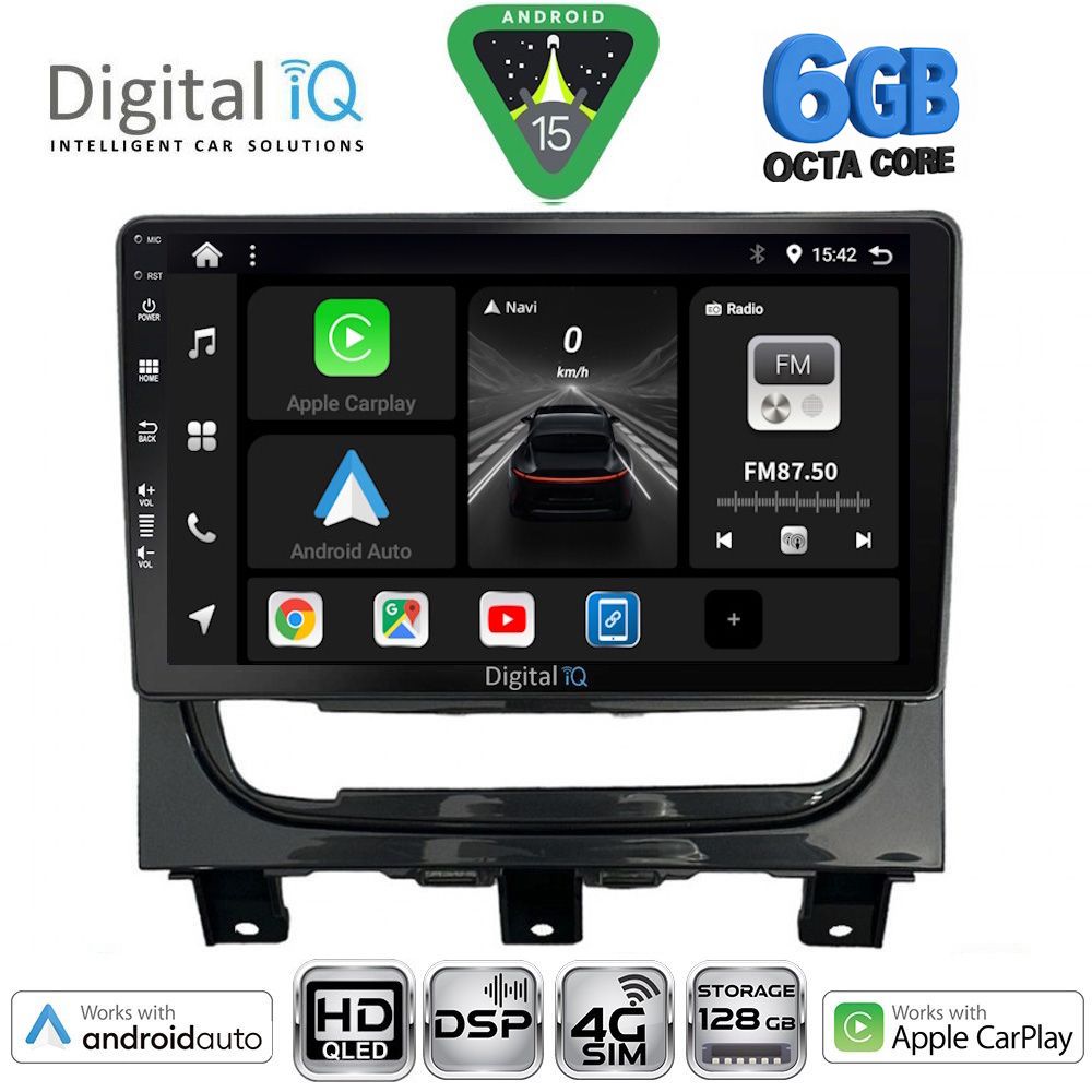 Βλησαρούλης Car Center - DIGITAL IQ BXF 17146_CPAA (9inc) MULTIMEDIA TABLET for FIAT STRADA mod. 2012-2020