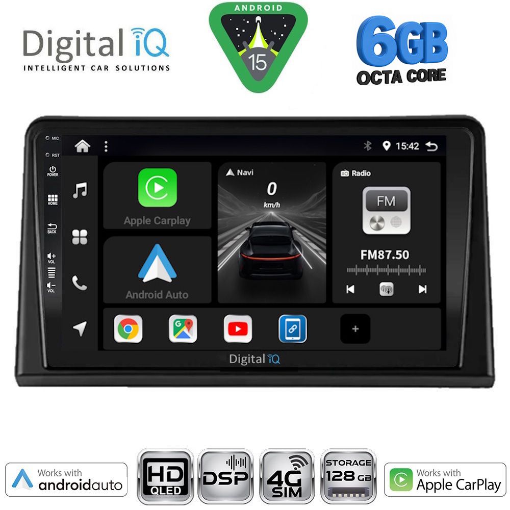 Βλησαρούλης Car Center - DIGITAL IQ BXF 17548_CPAA (9inc) MULTIMEDIA TABLET for RENAULT EXPRESS mod. 2020-2026