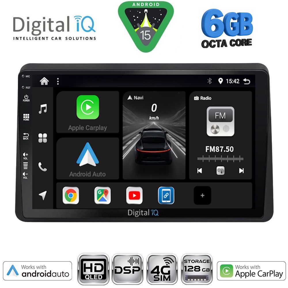 Βλησαρούλης Car Center - DIGITAL IQ BXF 17553_CPAA (10inc) MULTIMEDIA TABLET for NISSAN NV400 – OPEL MOVANO – RENAULT MASTER mod. 2020-2026