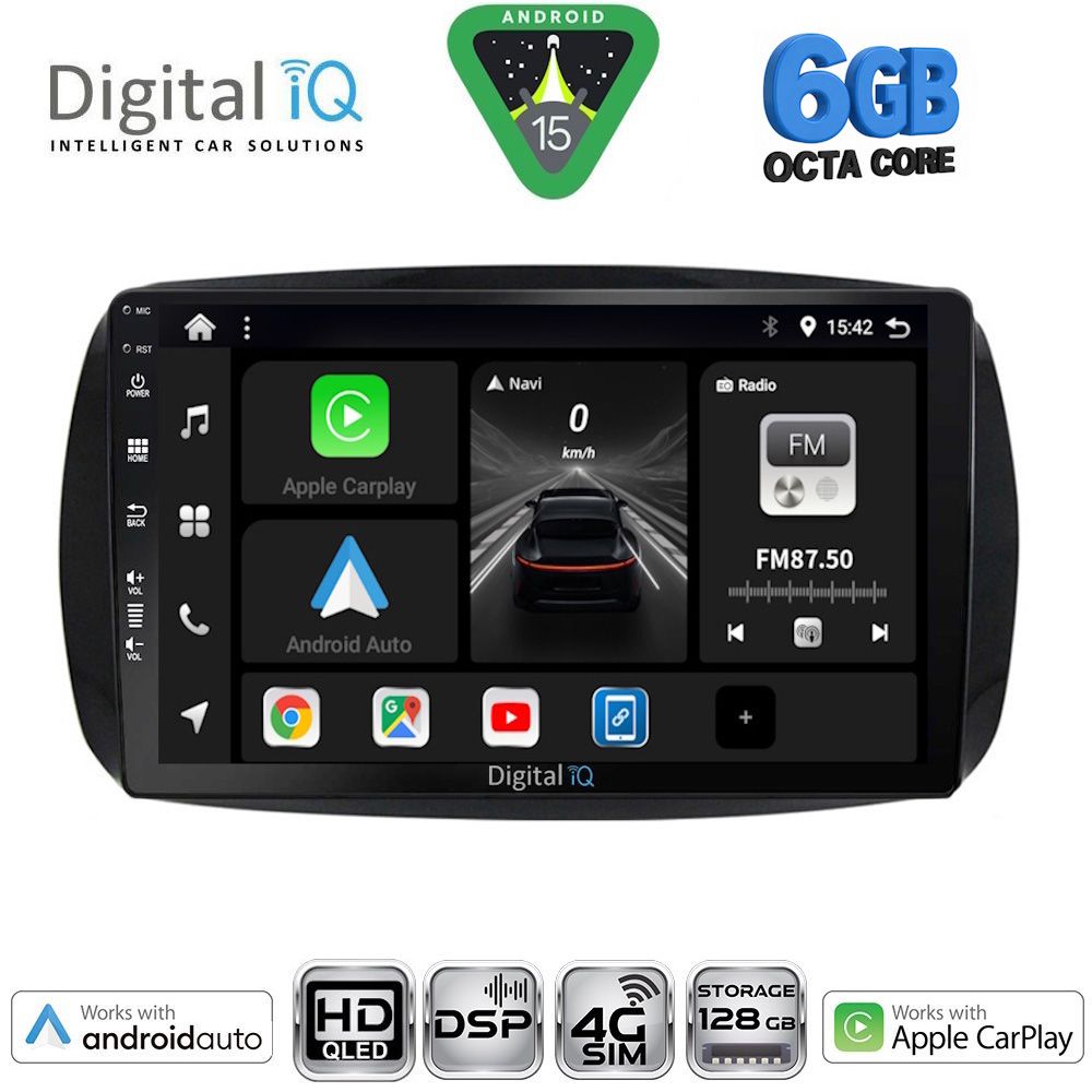 Βλησαρούλης Car Center - DIGITAL IQ BXF 17623_CPAA (9inc) MULTIMEDIA TABLET SMART (453) mod. 2016-2024
