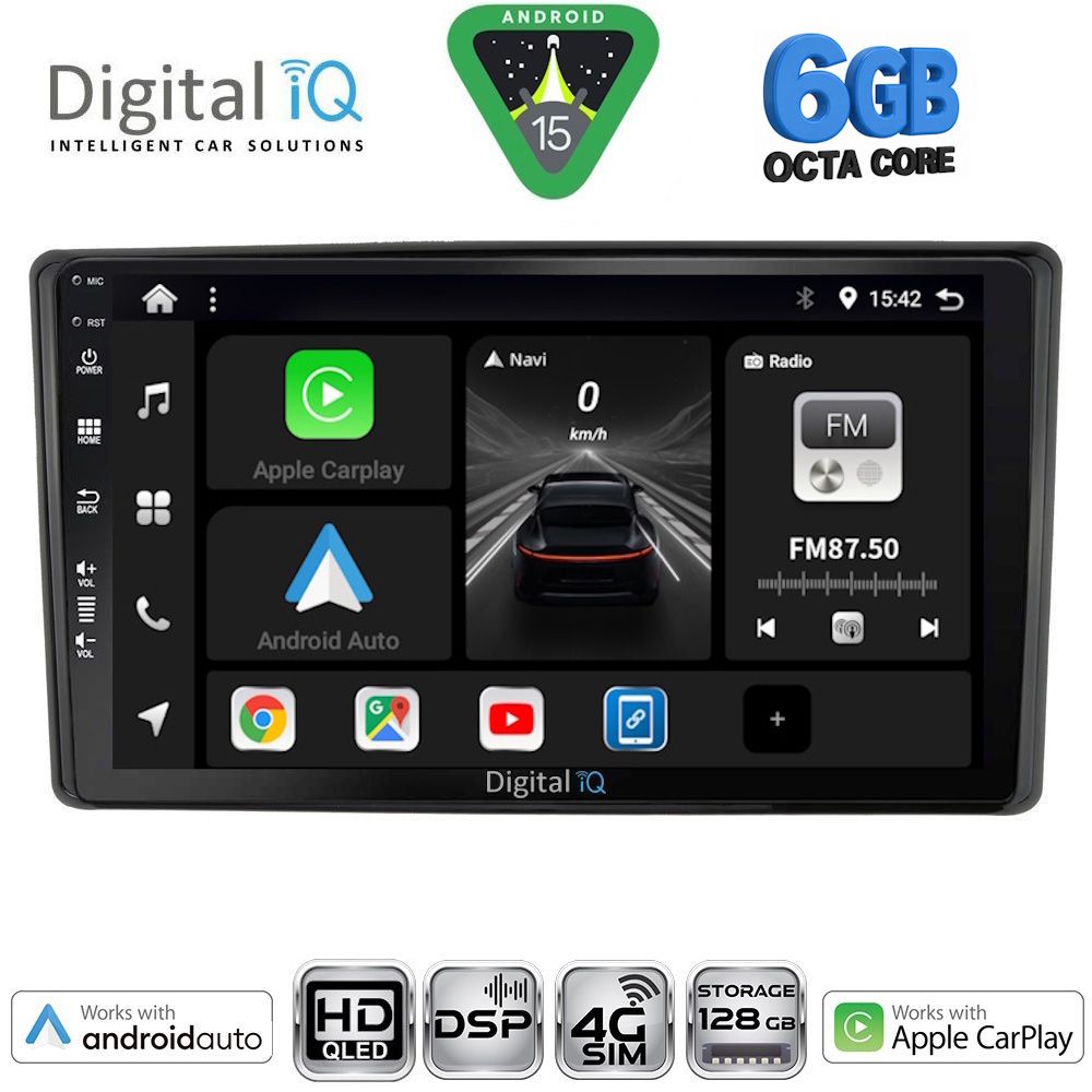 Βλησαρούλης Car Center - DIGITAL IQ BXF 17701_CPAA (10inc) MULTIMEDIA TABLET for TOYOTA RAIZE mod. 2020-2026