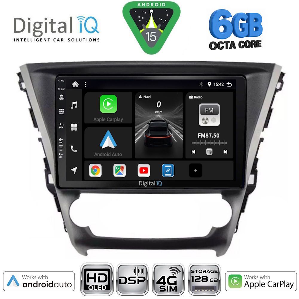 Βλησαρούλης Car Center - DIGITAL IQ BXF 17706_CPAA (10inc) MULTIMEDIA TABLET for TOYOTA AVENSIS mod. 2016-2019