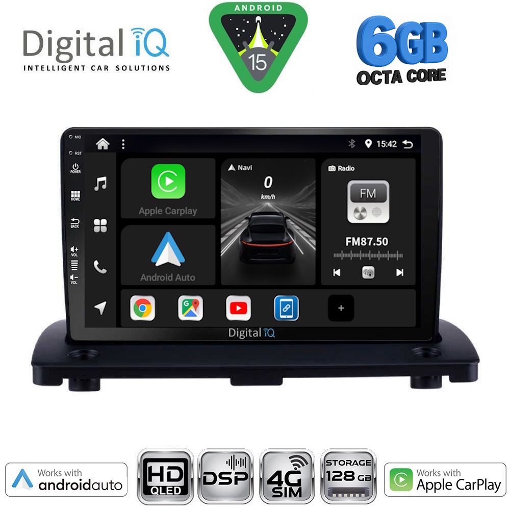 Βλησαρούλης Car Center - DIGITAL IQ BXF 17789_CPAA (9inc) MULTIMEDIA TABLET for VOLVO XC90 mod. 2002-2014