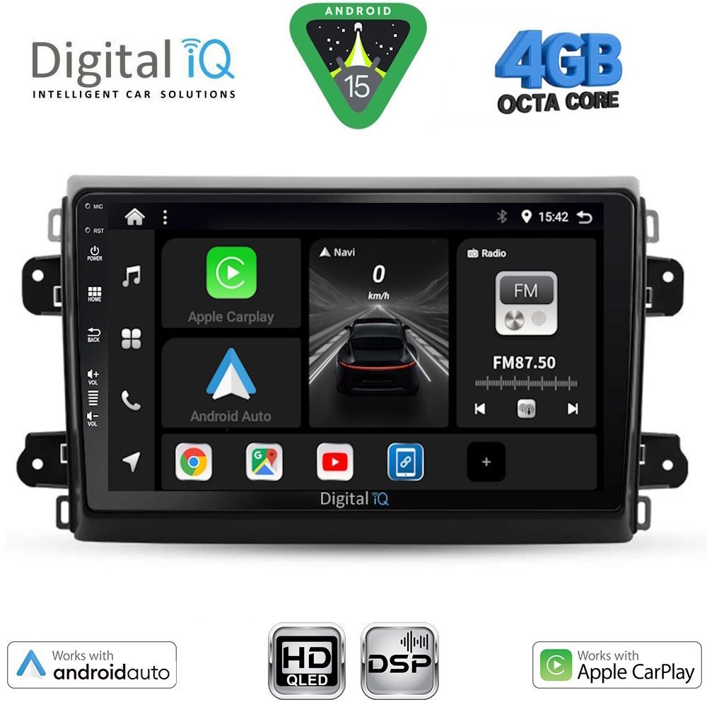 Βλησαρούλης Car Center - DIGITAL IQ BXF 16143_CPAA (9inc) MULTIMEDIA TABLET for FIAT DUCATO mod. 2021-2026