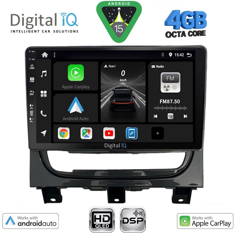 Βλησαρούλης Car Center - DIGITAL IQ BXF 16146_CPAA (9inc) MULTIMEDIA TABLET for FIAT STRADA mod. 2012-2020