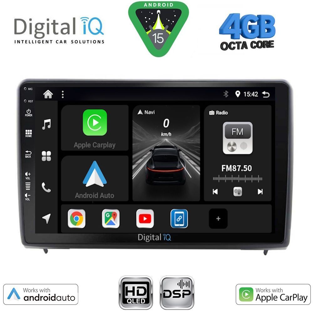 Βλησαρούλης Car Center - DIGITAL IQ BXF 16151_CPAA (10inc) MULTIMEDIA TABLET for FORD ECOSPORT mod. 2018-2022