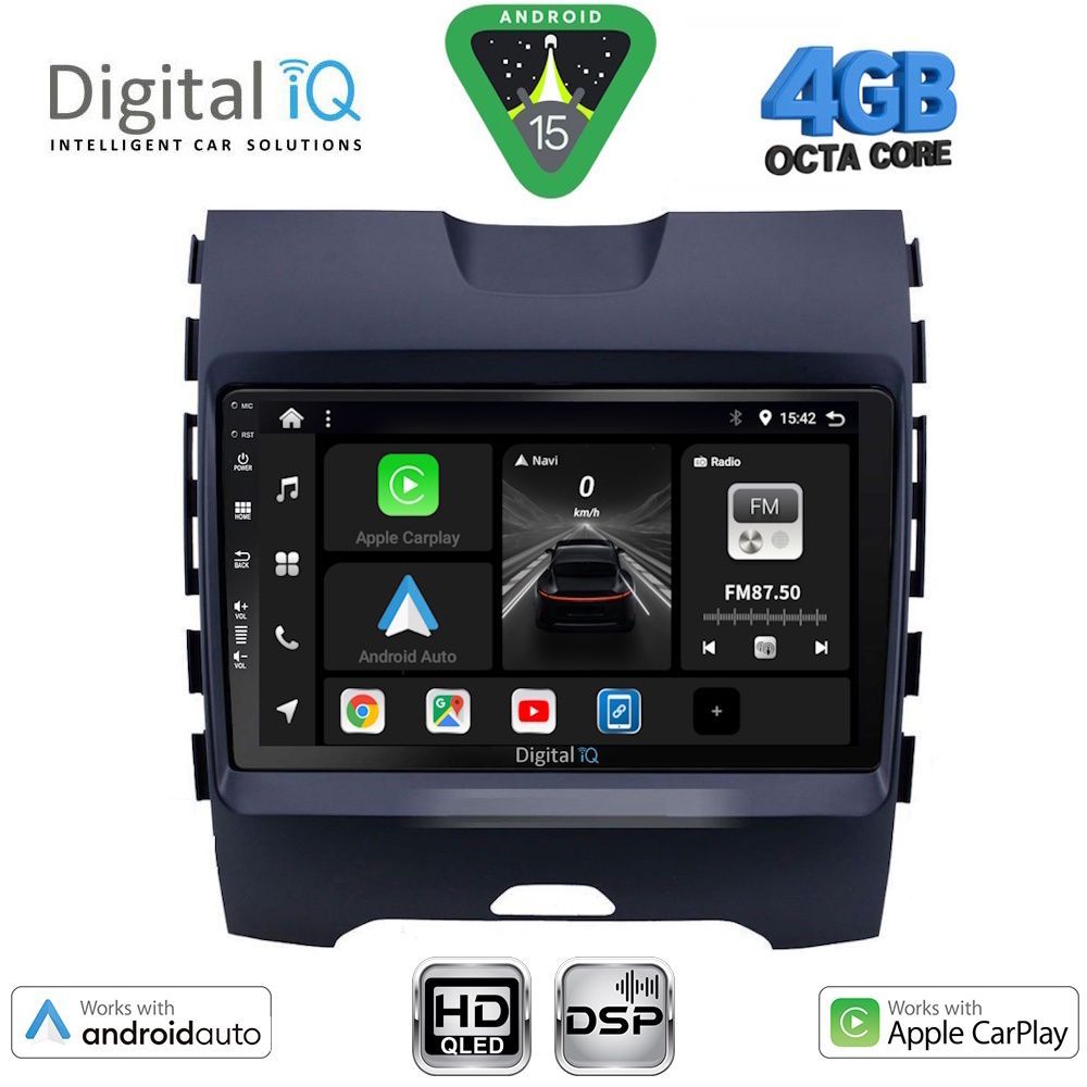 Βλησαρούλης Car Center - DIGITAL IQ BXF 16152_CPAA (9inc) MULTIMEDIA TABLET for FORD EDGE mod. 2015-2023
