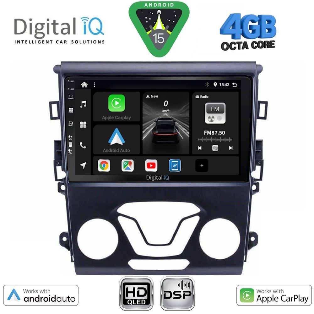 Βλησαρούλης Car Center - DIGITAL IQ BXF 16164_CPAA A/C (9inc) MULTIMEDIA TABLET for FORD MONDEO mod. 2014-2023