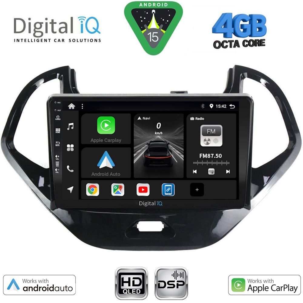 Βλησαρούλης Car Center - DIGITAL IQ BXF 16167SH_CPAA (9inc) MULTIMEDIA TABLET for FORD KA mod. 2017-2023