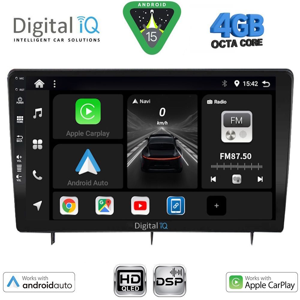 Βλησαρούλης Car Center - DIGITAL IQ BXF 16192_CPAA (10inc) MULTIMEDIA TABLET for HONDA CIVIC mod. 2022-2026