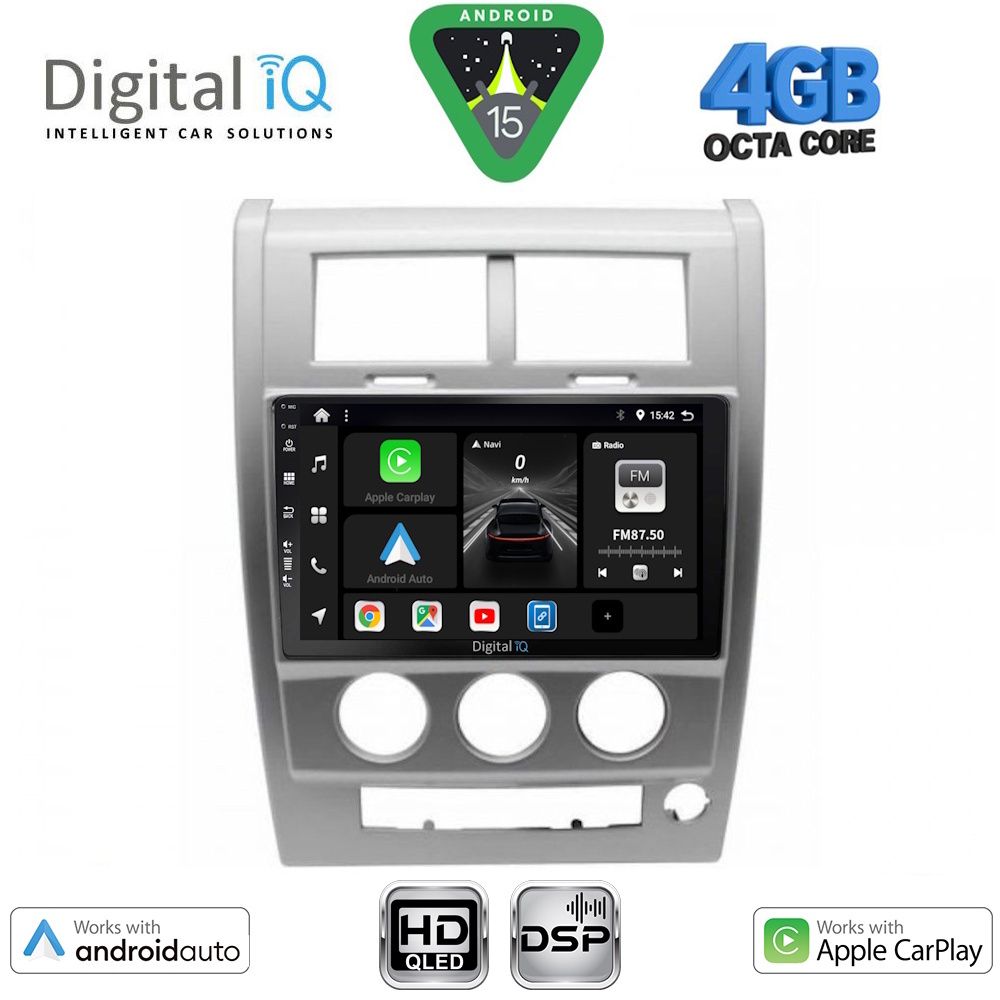 Βλησαρούλης Car Center - DIGITAL IQ BXF 16270_CPAA (10inc) MULTIMEDIA TABLET for JEEP CHEROKEE – LIBERTY mod. 2007-2014